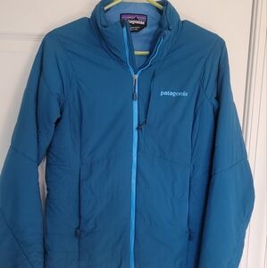 Patagonia women's nano air jacket teal blue women's small